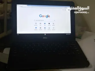  3 dell Chromebook laptop