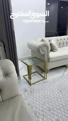  4 طقم كنب سكني تفصيل مع طاولات