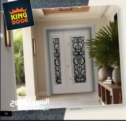  9 أبواب خشبية خارجية فخمة