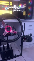  1 Steering wheel Logitech G29 محاكي طبق الاصل دركسون مع هاند بريك و جير الأصلي