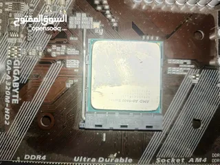  1 لوحه مع معالج اللوحه :Gigabyte GA-A320M-HD2 المعالج :AMD A8-9600