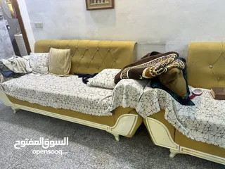  1 غرفه نوم عراقيه اصلي و تخم قنفات 10 مقاعد