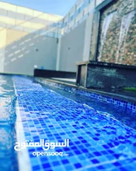  6 شاليه وفيلا - مسبح 17 في 7 - ألعاب مائية للأطفال مع بركه منفصله