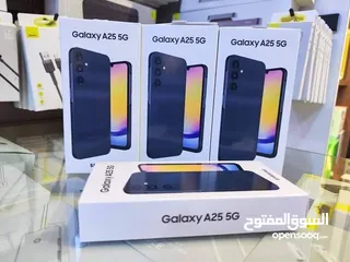  3 جهاز ايام بالكرتونة Samsung A25 5G رام  16 جيجا  256 هدية كفر ولزقة وشاحن الاصلي متوفر توصيل