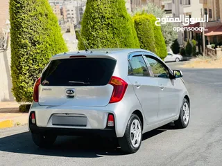  3 كيا بيكانتو 2016 جير اتوماتك محرك 1250cc بحاله الوكاله