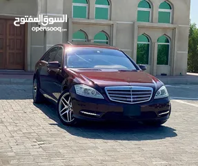  5 مارسيدس بنز S550 موديل 2011 بحالة ممتازة جدا