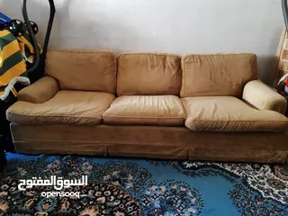  3 كنب سويد ممتاز للبيع