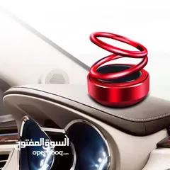  1 معطر جو فاخر يعمل بالطاقة الشمسية أضف لمسة من الأناقة والتجديد لسيارتك مع معطر الجو المحمول