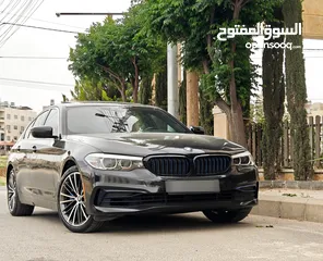  1 BMW  530e 2019 hybrid   فحص كامل  يقبل البدل