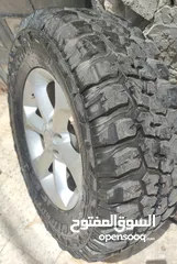  7 جنط نيسان نيفارا اصلي 17 كوشوك وكاله nissan navara