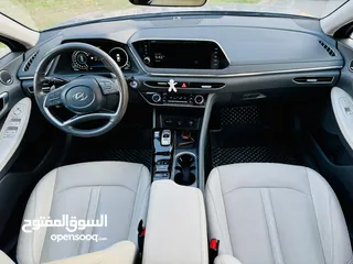  18 Sonata 2021 وارد الوكاله تحت الكفاله عداد قليل جدا شبه زيرو فحص كامل اعلى صنف