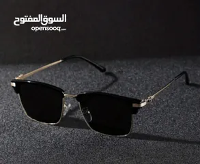  9 زوج من نظارات المعدن الرجالية ذات الأسلوب البانك، نظارات عصرية للرجال.