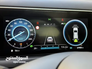  9 هونداي توسان 2022 هايبرد plug in  4*4 فل اضافات مع بانوراما  271 حصان