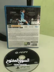  4 CD FC24 نسخت Play station 5يدعم لغه عربيه
