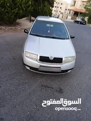  13 شكودا فابيا فحص كامل موديل2002 قير عادي قطارة بنزين