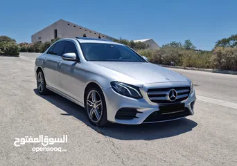  10 Mercedes Benz E200- 2017-  AMG Full Full ++ بحالة الوكالة من جميعة