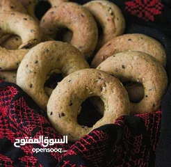  1 كعك فلسطيني صنع منزلي طحين اسمر (كتييير زاكي ) الكيلو ب 10 دنانير