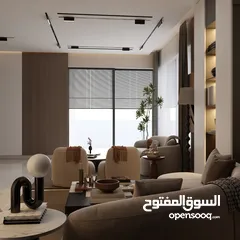  8 شقة فاخره طابق ارضي مساحة 132 متر+ ترس 100 م  / دير غبار ( اقساط من المالك مباشره )