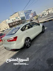  4 كيا ريو موديل 2013 فحص كامل ممشى قليل جدا استخدام شخصي بحالة الوكالة مميزة جدا