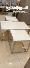  3 طاولات وسط وجانبية