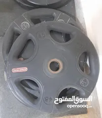  6 طارات فتحه اولمبي و حماله اوزان للبيع