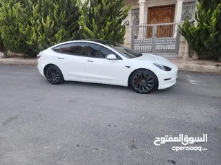  20 تيسلا 3 محركين اوروبي جمرك جديد مدخلين شحن 500 بيرفورمينس