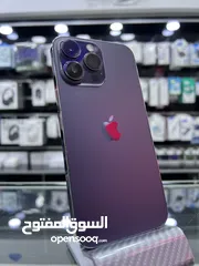  1 Used iPhone 14 Pro Max (128) GB  ايفون 14 برو ماكس 128 جيجابايت  مستعمل بحالة جيدة بطارية 86٪؜ /////