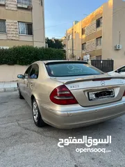  3 مرسيدس E200 2004 بحاله الوكاله