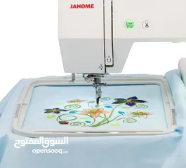  5 مكينة التتطريز Janome Memory Craft 500E Embroidery Machine