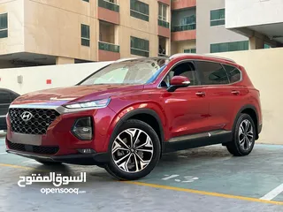  11 Santafeh full option limited هيونداي سانتفيه رقم واحد كاملة المواصفات ضمان كير ماكينة شاصيه