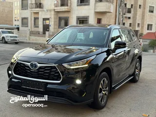  2 تويوتا هايلاندر 2022 GLE فل كامل اعلى صنف وارد عبد الطيف جميل وصيانة المركزية
