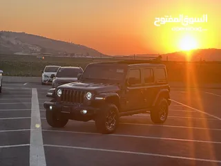  8 ‏  JEEP WRANGLER RUBICON Hybrid Plug IN Full  جيب روبيكون الجديد هايبرد كهرباء+ بنزين 2022-