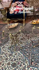  3 طاولات وسط مع طاوله رئيسيه