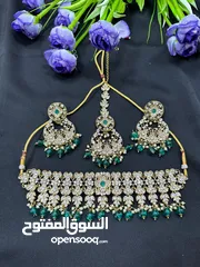  7 kundun,polki,mirror necklaces