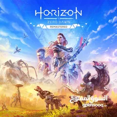  1 قرص هورايزن زيرو دون horizon zero dawn  متوفرة بيها اللغة العربية من ترجمة ودبلجة