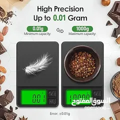  9 ميزان غرامات 0.01 -1000 غرام الذهب والمجوهرات والتوابل