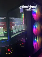  1 سيت اب كمبيوتر جيمنج مع كامل الملحقات الخاصة به
