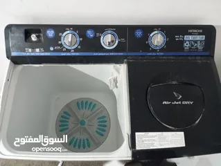  2 غساله هيتاشي نظيفه اخت الجديده 16كيلو