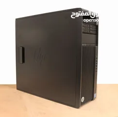 6 جهاز ووركستيشن جبار HP z440 - رام 64 جيجا DDR4، للأعمال الهندسية وللمصممين وللأعمال المكتبية