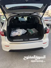  5 Nissan infinity QX60 نسيان انفينيتي فحص  كامل جير و بطاريه وماتور ممتازين السياره للبدل على تيسلا 3ع