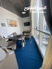  2 مكتب مجهز بالكامل للإيجار في منطقة الخليج التجاري – دبي Fully Furnished Office for Rent in Business