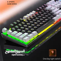  4 gaming mechanical keyboard / كيبورد قيمنق