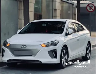  1 هونداي ايونك كهرباء موديل 2018 وارد كوريا ((كلين تايتل)) فحص كامل