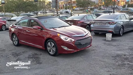  4 هونداي سوناتا موديل 2013 فحص كامل للبيع بالتقسيط بدفعه 2300 دينار والباقي اقساط شهريه