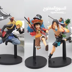  6 اللعاب أنمي ون بيس بجميع اشكالها بأسعار مناسبة جدا كلو جديد ومستورد لكن دون صناديق التغليف
