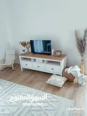  17 طاولات تلفزيون ايكيا صناعة محالية بجودة عالية + طاولات تلفزيون مميزة