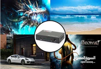  3 FOUR HDMI displays from 1 HDMI source with this splitter
