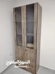  4 خزانه ملفات خشب وزجاج اربع ابواب للملفات والفايلات بسعر خرافي والتسليم خلا 48 ساعه