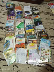  15 "مجموعة سي ديات "CDs " برامج كمبيوتر وللتصميم  وألعاب مستعملة بحالة ممتازة - بأسعار رائعة!"