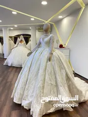  3 فستان زفاف جميل جدا
